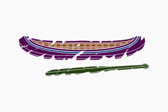 Brushed Native American Canoe and Paddle Review