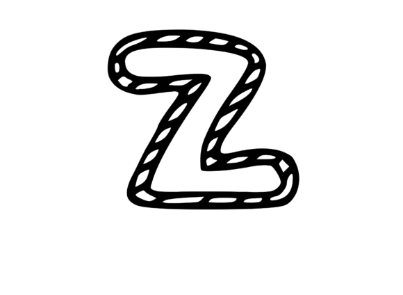 Felt Tip Hand Drawn Stripy Comic Mono Z Graphics and Crafts Review