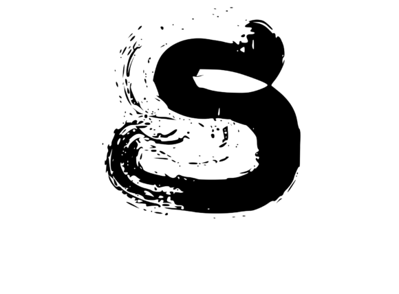Messy and Rough Fat Brushed Mono S Graphics for Crafts