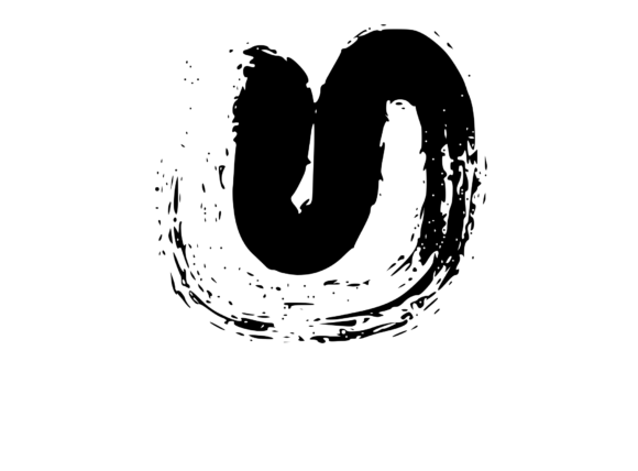 Messy and Rough Fat Brushed Mono U: Graphics for Crafts