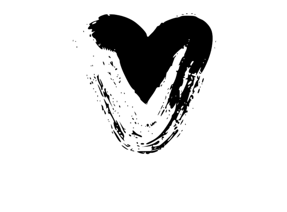 Messy and Rough Fat Brushed Mono V: Graphics for Bold Crafts